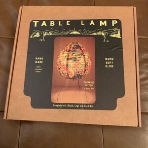 Blue Q Japanese Inspired Table Lamp